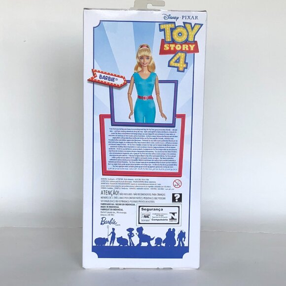 New in Box-Toy Story 4 Barbie Doll Blonde Long Hair - Picture 5 of 16